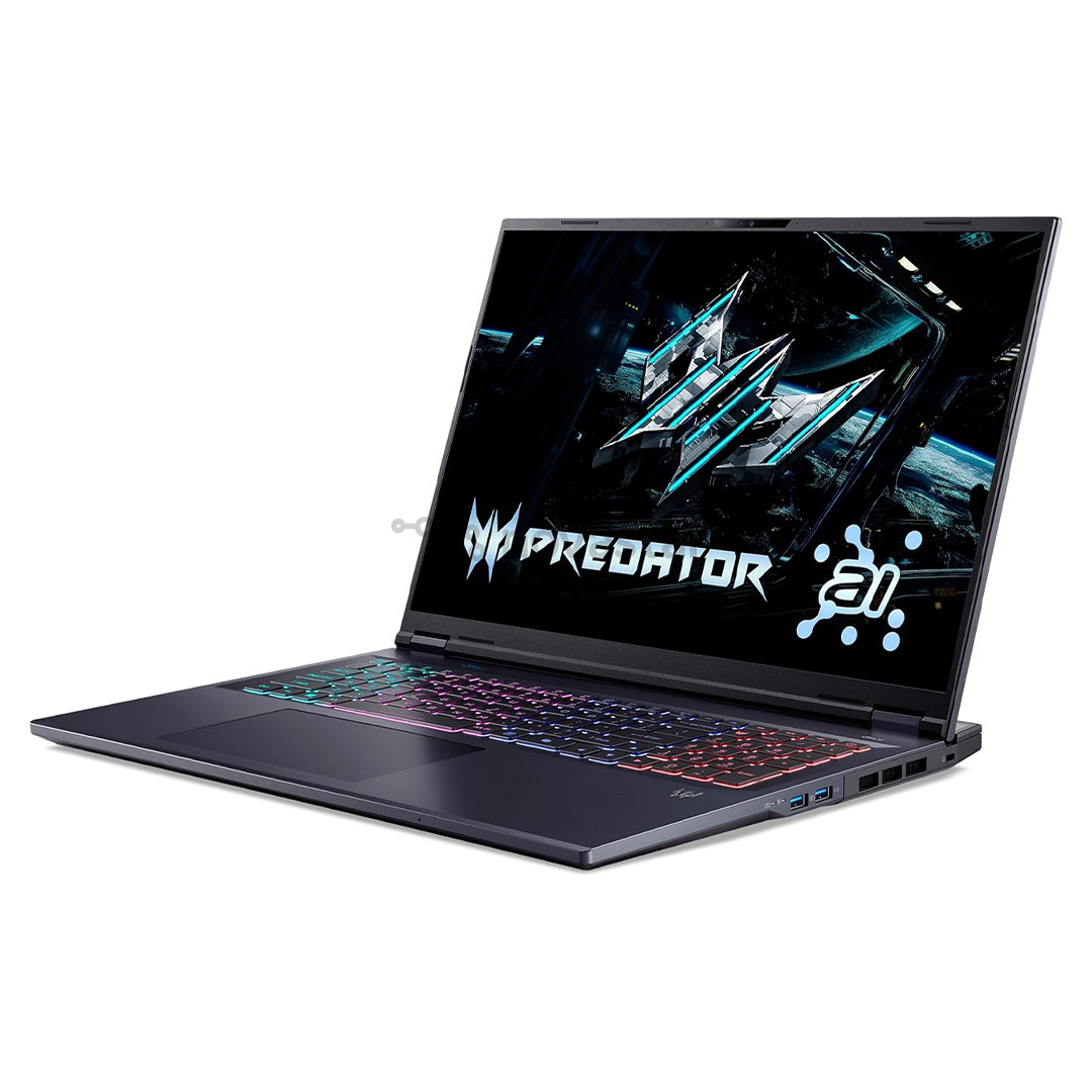 Acer Predator Helios Neo 18 AI, 18'', WQXGA, 165 Hz, Ultra 7, 16 GB, 512 GB, RTX 5060, ENG, juodas - Nešiojamasis kompiuteris