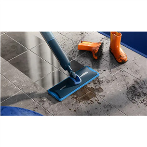 Philips OneUp, Series 5000, mėlyna - Elektrinė grindų šluota