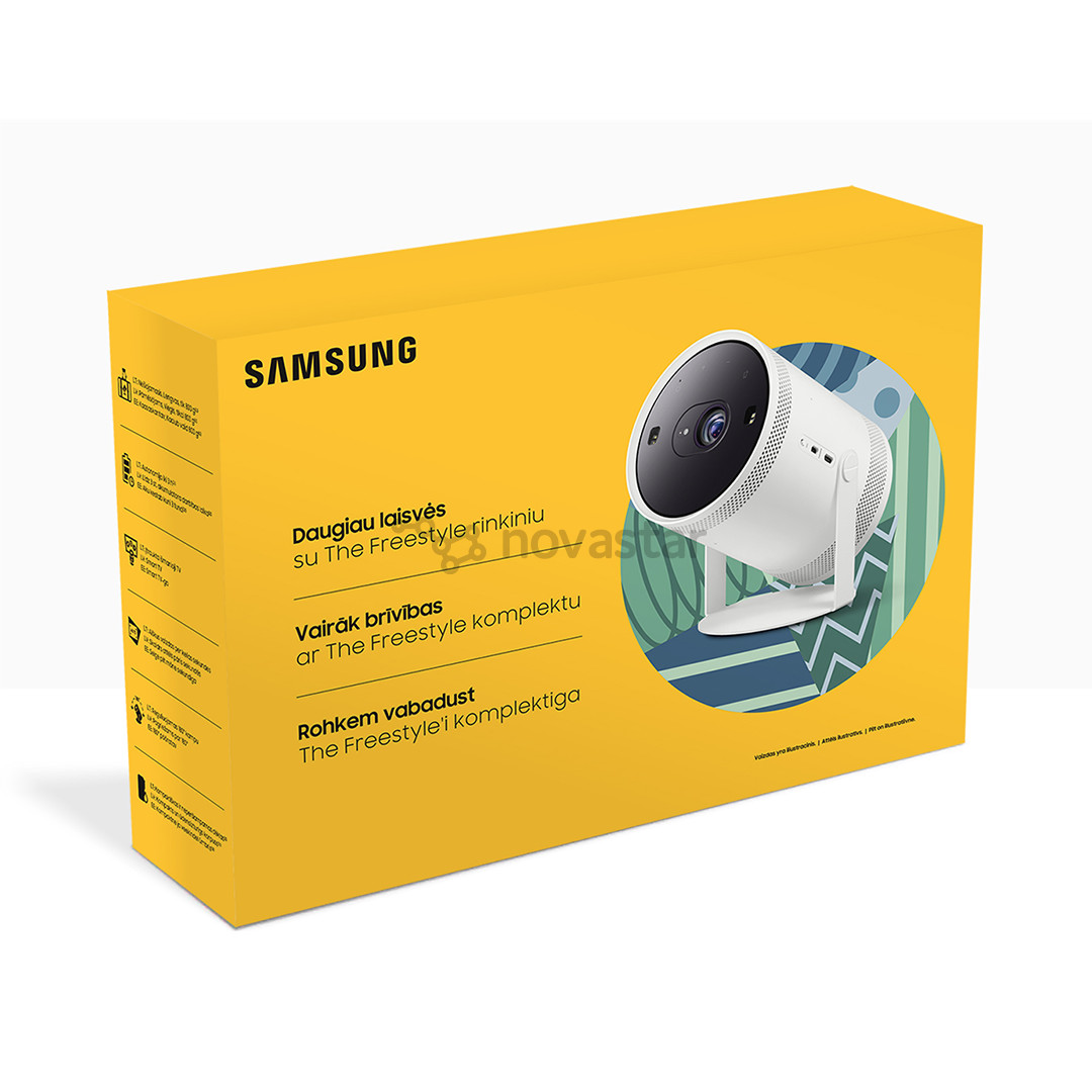 Samsung The Freestyle (Gen 2), 30-100", baltas/žalias - Projektoriaus rinkinys