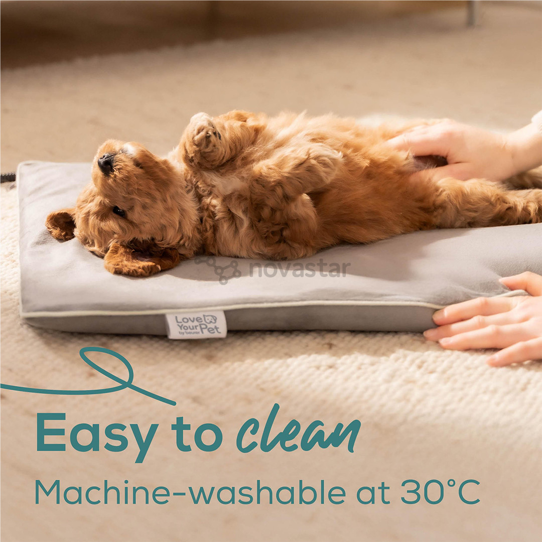 Beurer Lilli, 41 x 34 см, серый - Подогреваемый коврик для животных