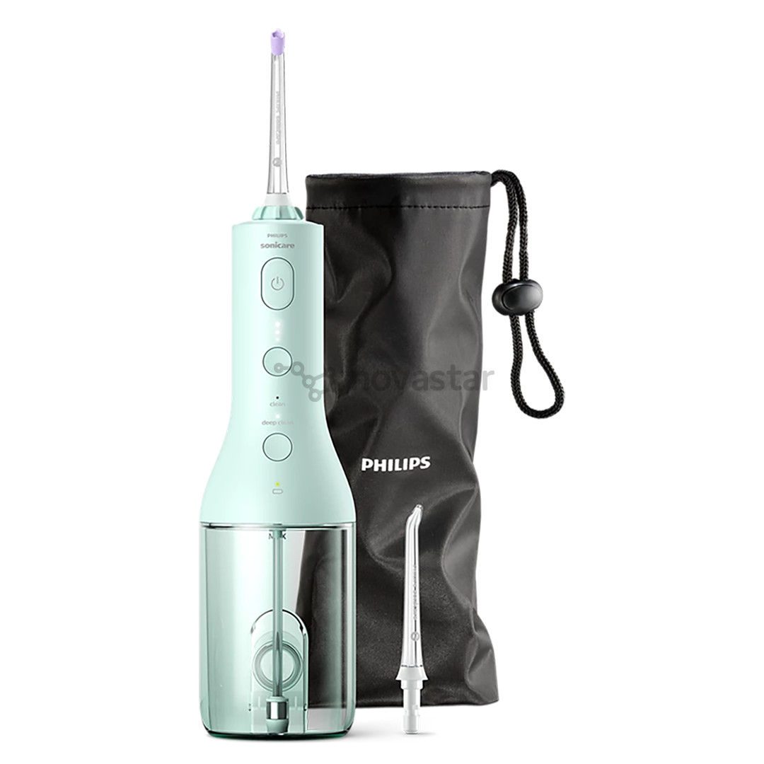Philips Sonicare Cordless Power Flosser 3000, žalias - Irigatorius