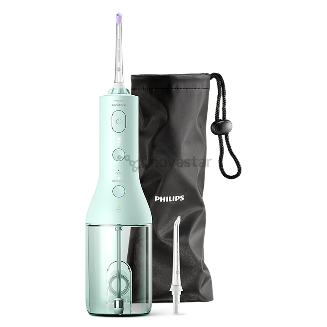 Philips Sonicare Cordless Power Flosser 3000, žalias - Irigatorius
