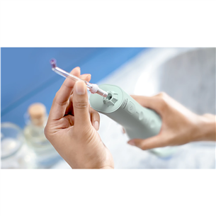 Philips Sonicare Cordless Power Flosser 3000, žalias - Irigatorius