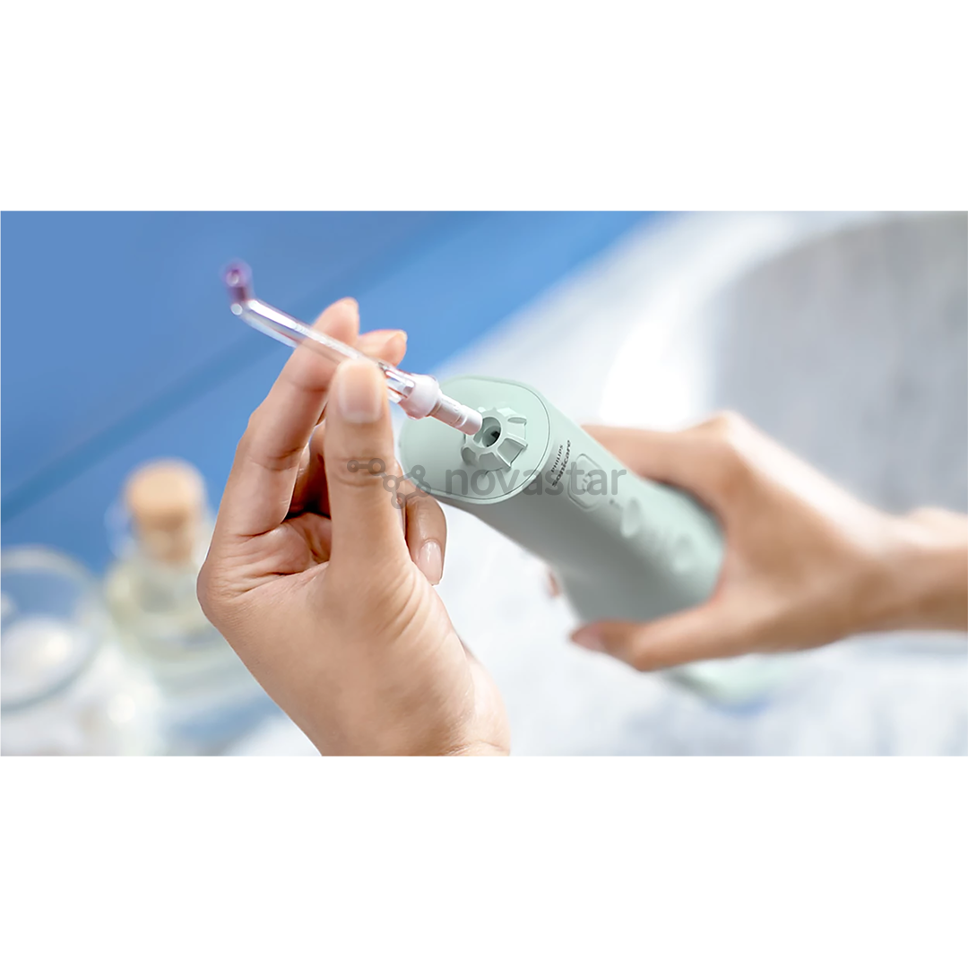 Philips Sonicare Cordless Power Flosser 3000, žalias - Irigatorius