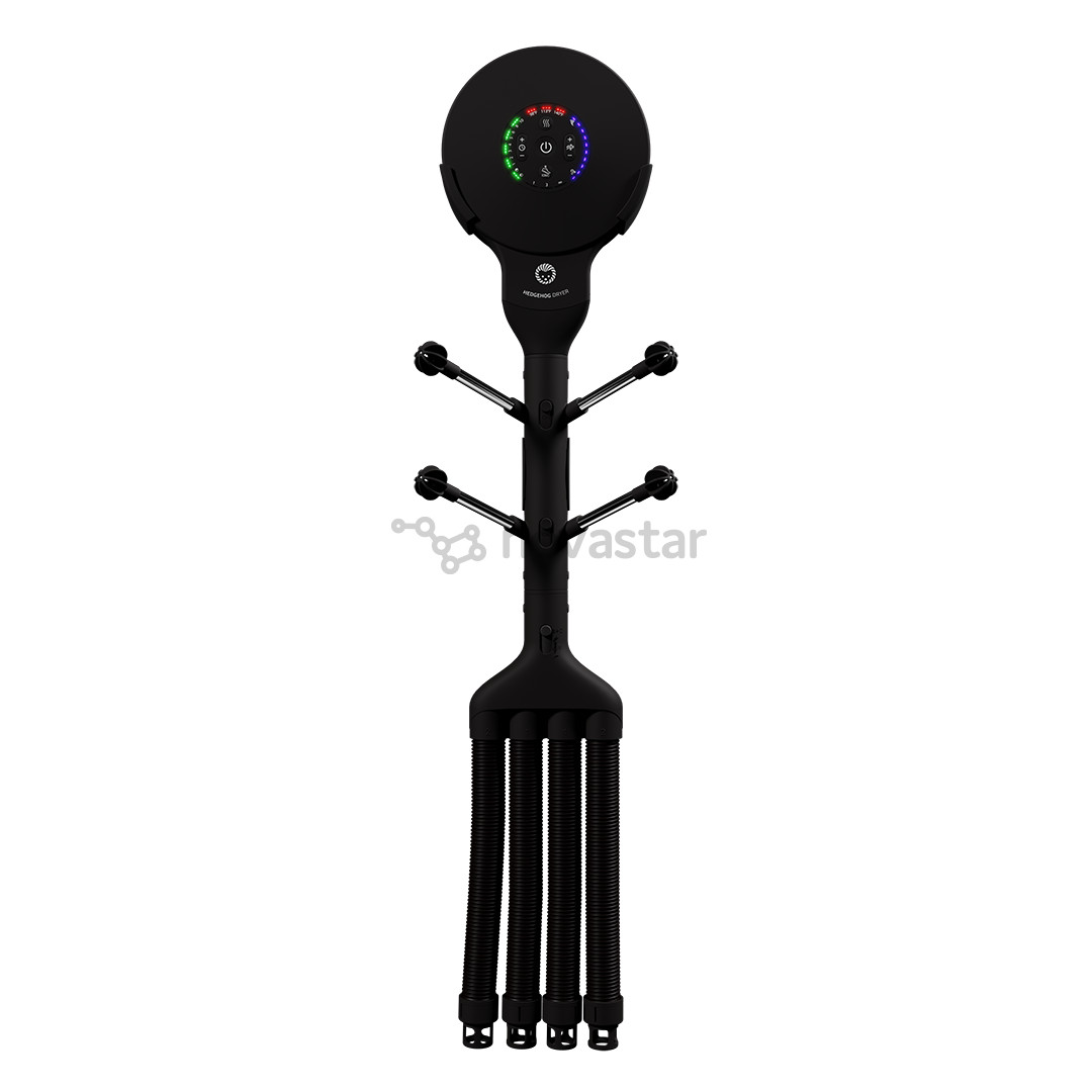 Hedgehog Buddy, 4x4, black - Shoe dryer