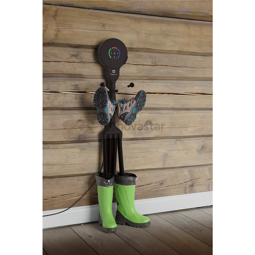 Hedgehog Buddy, 4x4, black - Shoe dryer