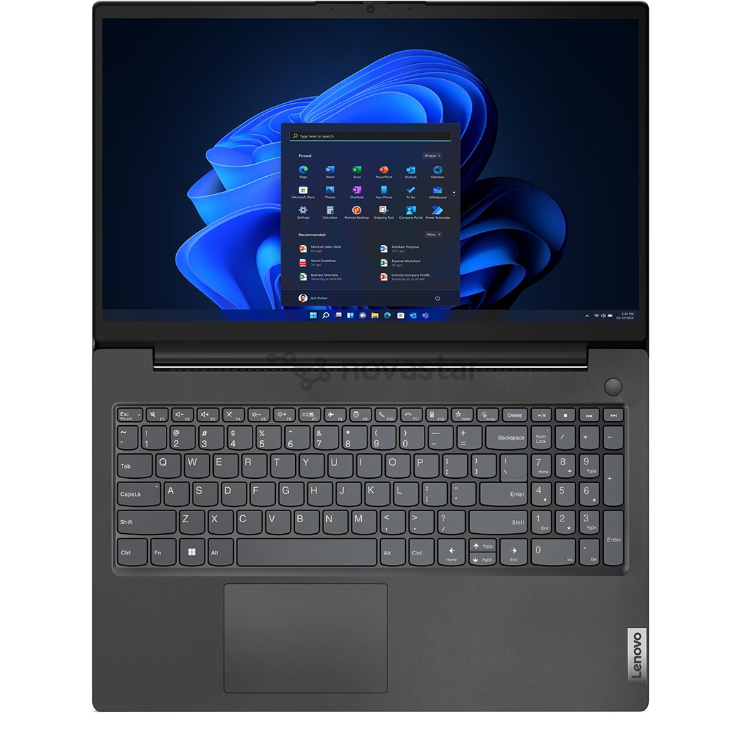 Lenovo V15 Gen 4, 15,6'', TN, Ryzen 3, 8 8 ГБ, 256 ГБ, ENG/ITA, черный - Ноутбук