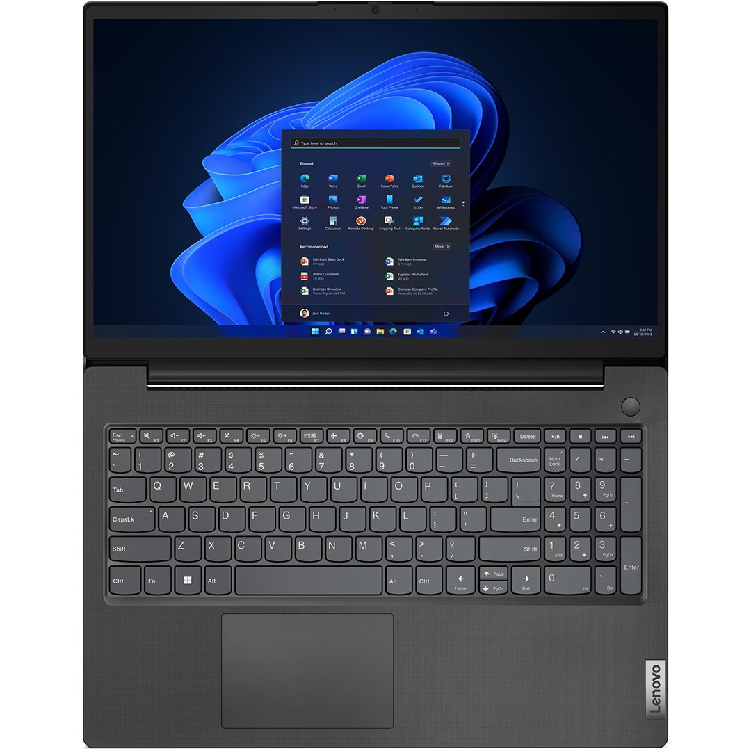 Lenovo V15 Gen 4, 15,6'', TN, Ryzen 5, 8 GB, 512 GB, ENG/ITA, juodas - Nešiojamasis kompiuteris