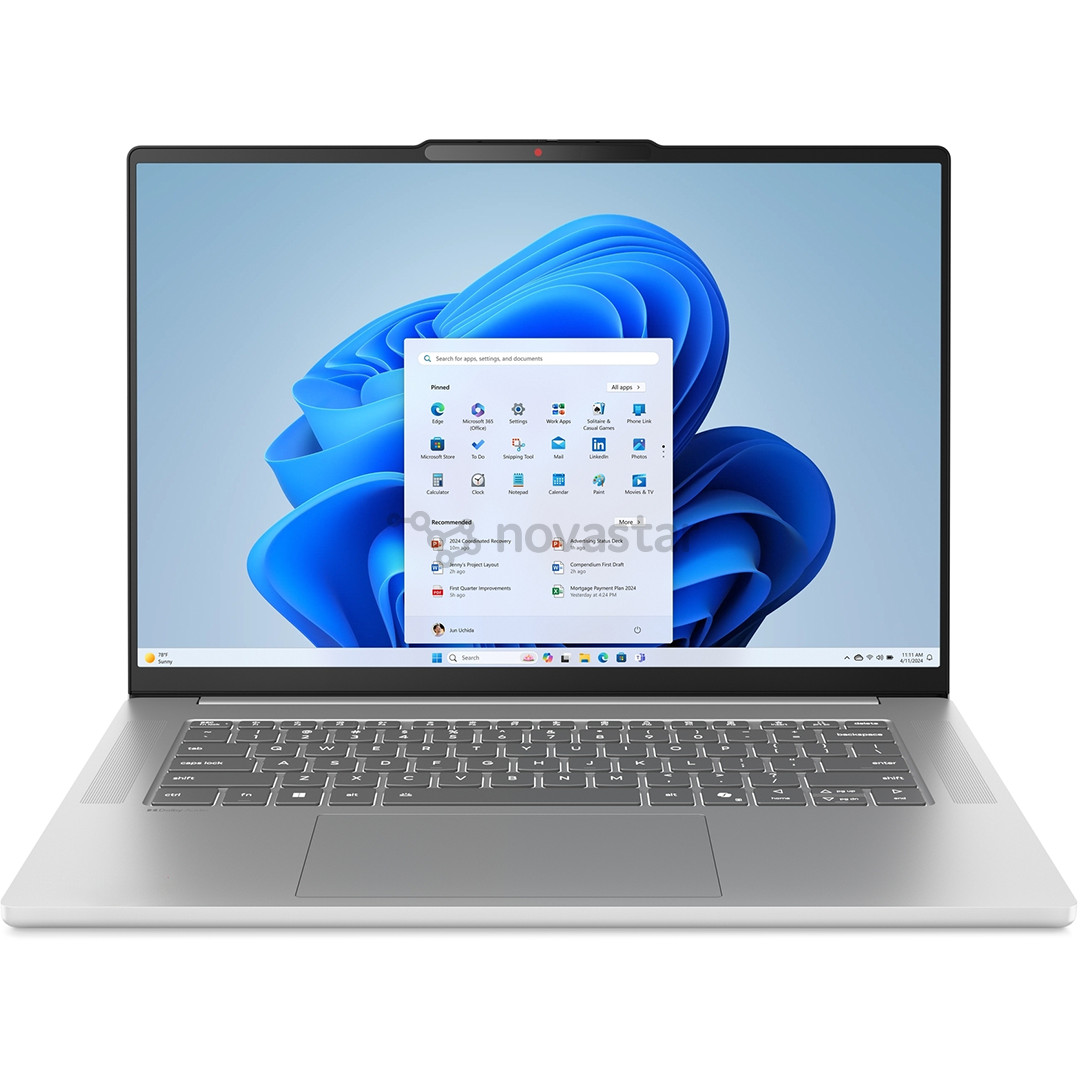 Lenovo IdeaPad Slim 5 15ARP10, 15,1'', WQXGA, OLED, Ryzen 7, 16 GB, 1 TB, SWE, cloud grey - Notebook 83J3000YMX