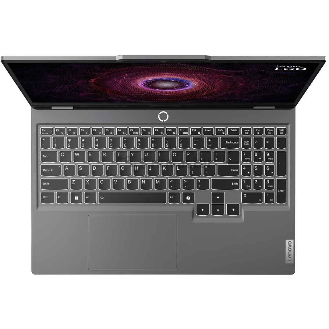 Lenovo LOQ 15ARP9, 15,6'', Full HD, 144 Hz, Ryzen 5, 16 GB, 512 GB, RTX 4050, ENG, pilkas - Nešiojamasis kompiuteris