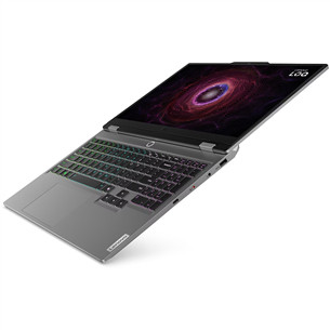 Lenovo LOQ 15ARP9, 15,6'', Full HD, 144 Hz, Ryzen 5, 16 GB, 512 GB, RTX 4050, ENG, pilkas - Nešiojamasis kompiuteris
