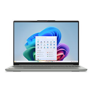 Lenovo IdeaPad Slim 5, 16'', WUXGA, Ryzen AI 7, 32 GB, 1 TB, SWE, pilkas - Nešiojamasis kompiuteris 83HY003NMX