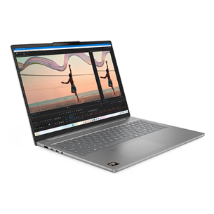 Lenovo IdeaPad Slim 5, 16'', WUXGA, Ryzen AI 7, 32 ГБ, 1 ТБ, SWE, серый - Ноутбук
