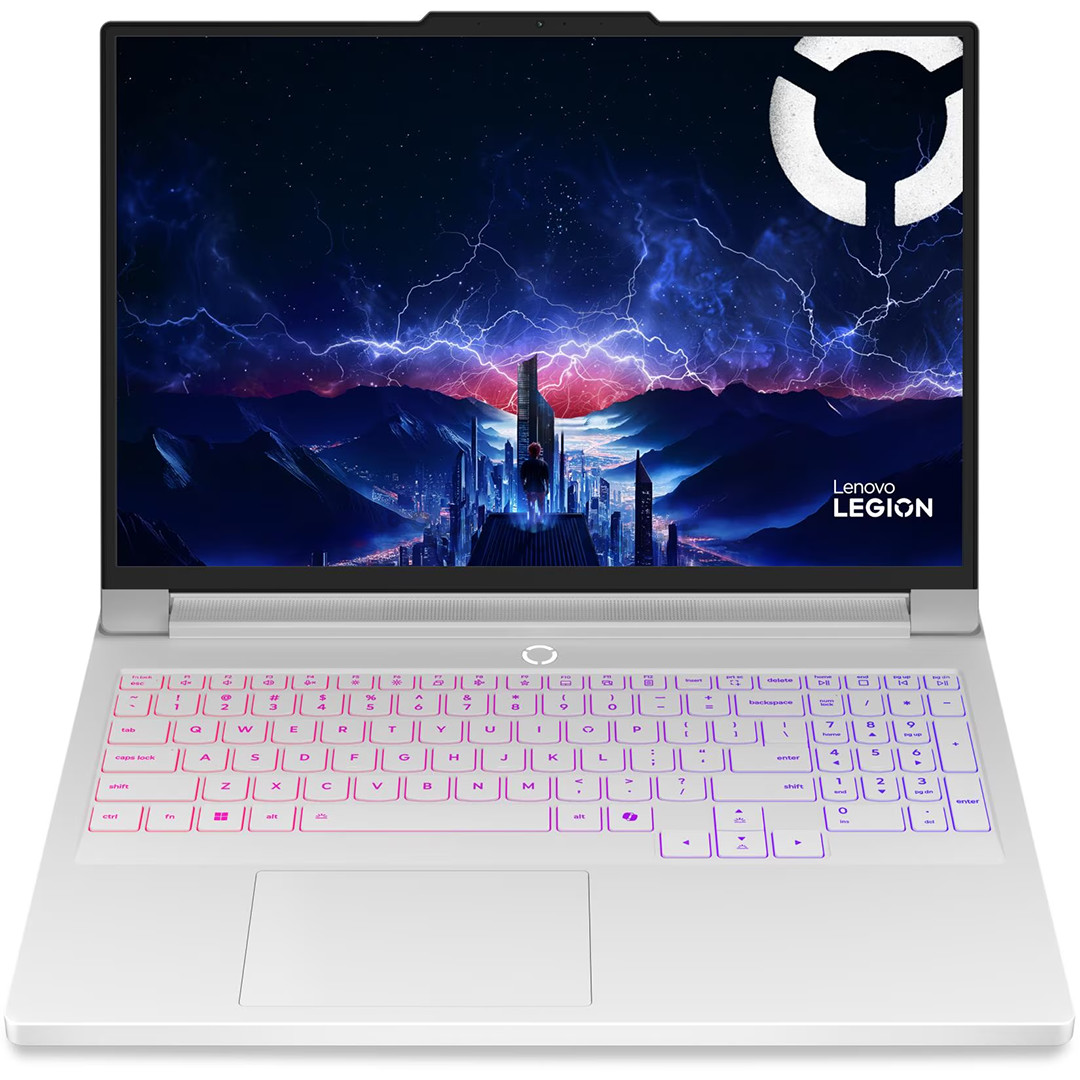 Lenovo Legion Pro 7 16IAX10H, 16'', WQXGA, OLED, 240 Hz, Ultra 7, 32 GB, 1 TB, RTX 5070 Ti, SWE, glacier white - Notebook 83F500K6MX