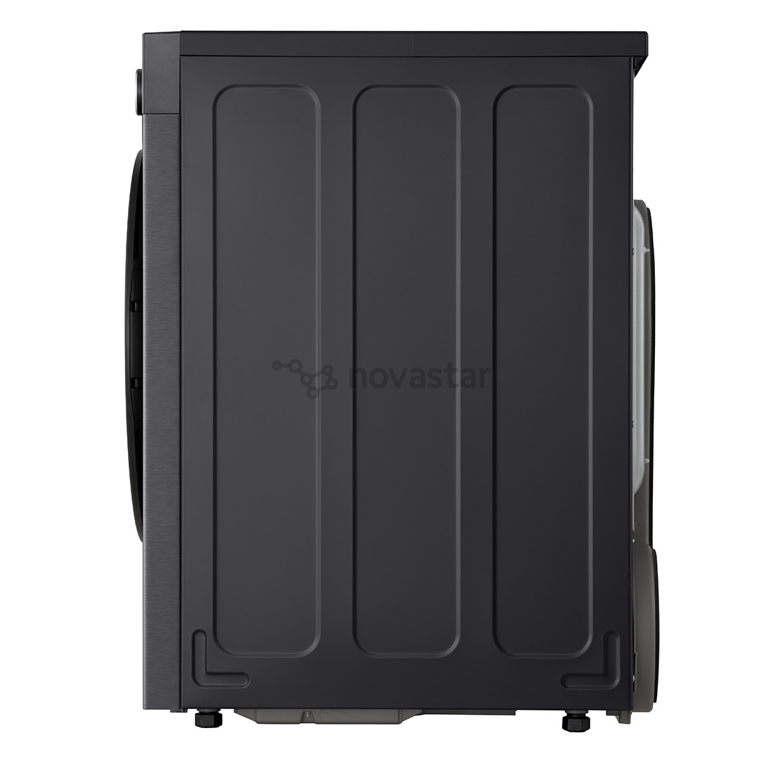 LG, Heat pump, 9 kg, depth 66 cm, matte black - Clothes dryer