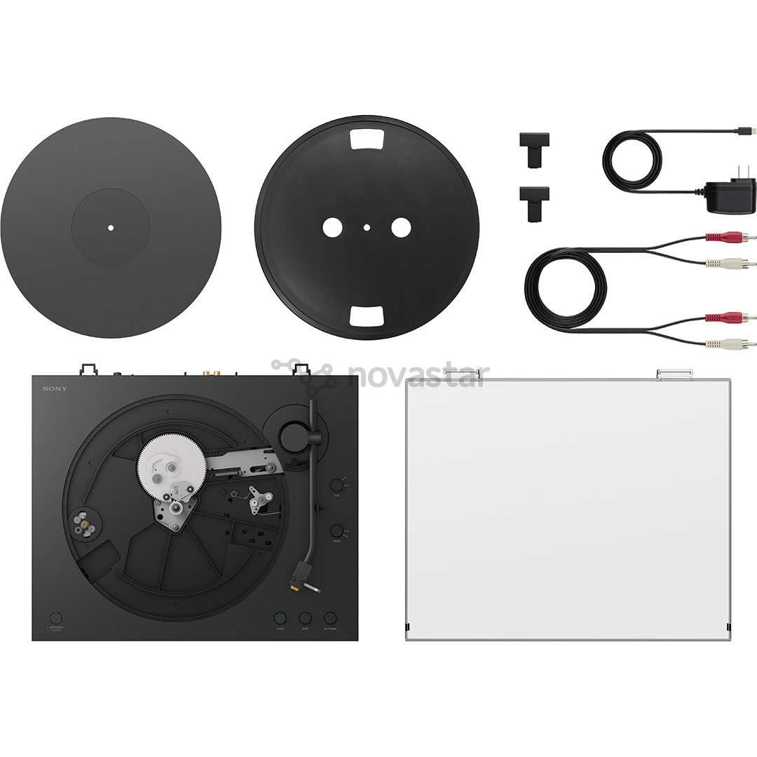 Sony PS-LX5BT, juodas - Plokštelių grotuvas
