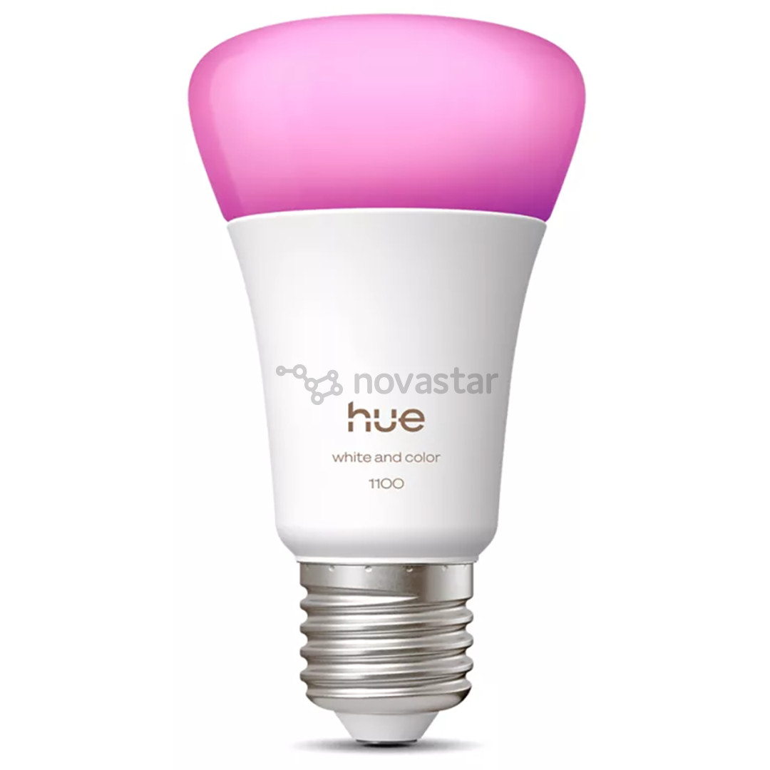 Philips Hue White and Color Ambiance, E27, spalvota - Išmanioji lemputė