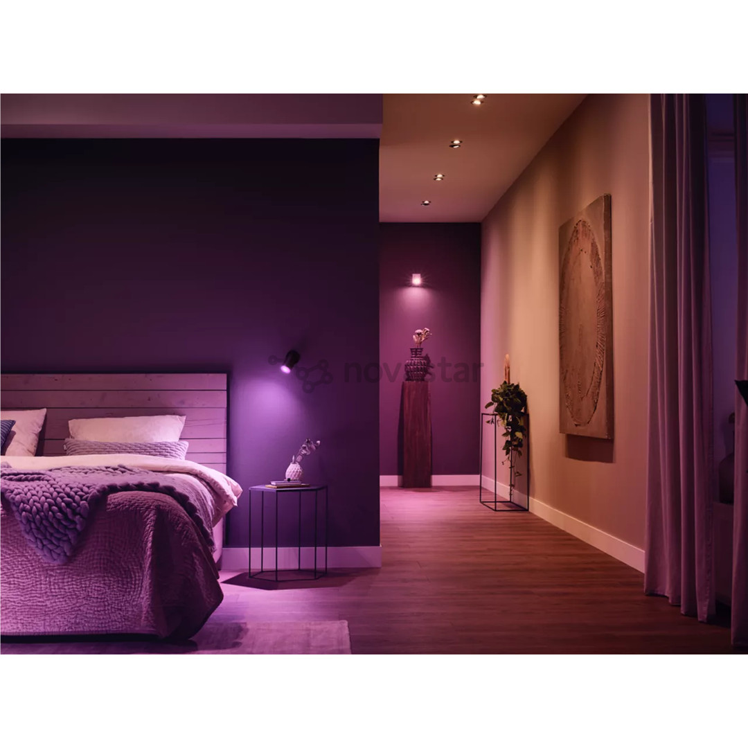 Philips Hue White & Color Ambiance starter kit, GU10, 3 vnt. - Išmaniųjų lempučių rinkinys