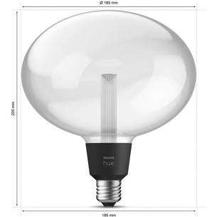 Philips Hue Ellipse , E27, juoda - Išmanioji lemputė