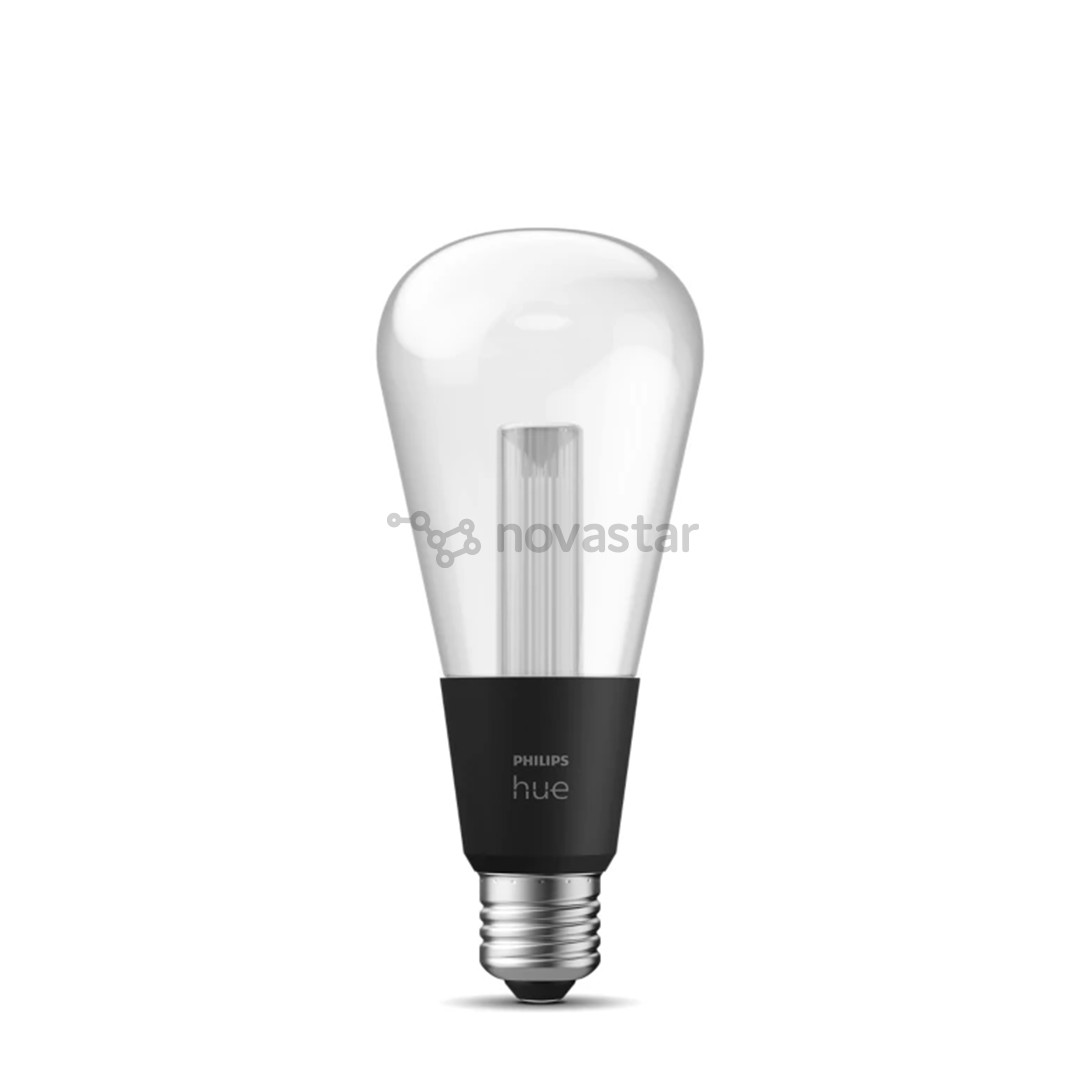 Philips Hue Lightguide, ST72, E27, juodas - LED šviestuvas