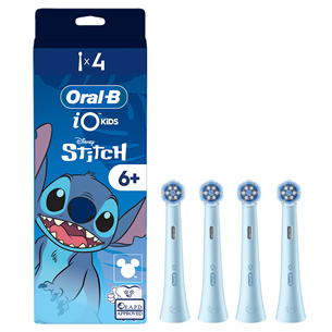 Braun Oral-B iO, Kids Disney Stitch, 4 шт. - Насадки для зубной щетки
