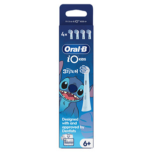 Braun Oral-B iO, Kids Disney Stitch, 4 шт. - Насадки для зубной щетки