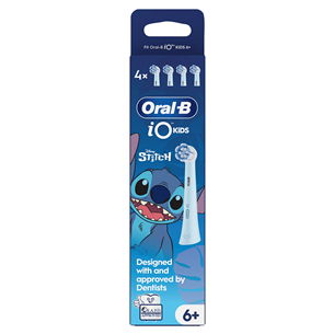 Braun Oral-B iO, Kids Disney Stitch, 4 шт. - Насадки для зубной щетки