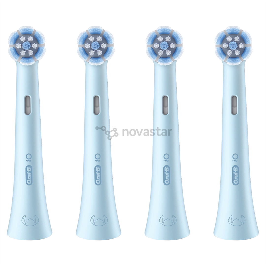Braun Oral-B iO, Kids Disney Stitch, 4 шт. - Насадки для зубной щетки