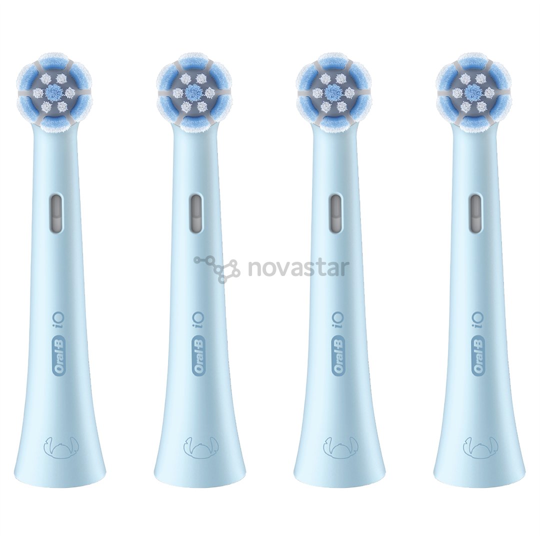 Braun Oral-B iO, Kids Disney Stitch, 4 шт. - Насадки для зубной щетки