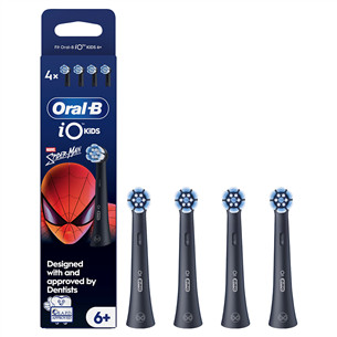 Braun Oral-B iO, Kids Disney Spiderman, 4 vnt. - Dantų šepetėlių antgaliai IO.SPIDER.4