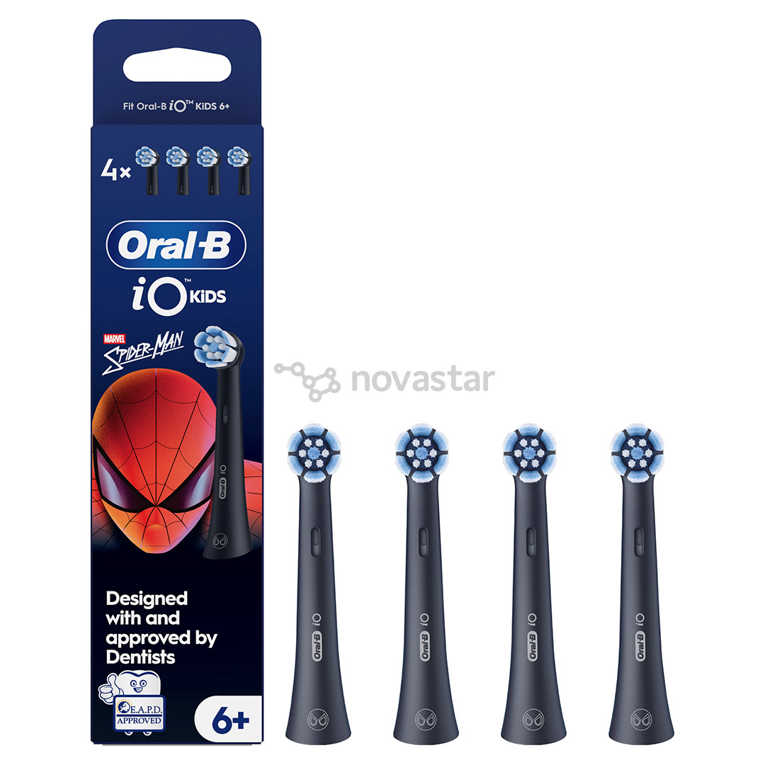 Braun Oral-B iO, Kids Disney Spiderman, 4 шт. - Насадки для зубной щетки