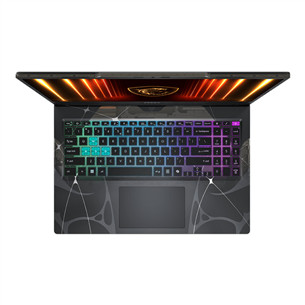 MSI Cyborg A15, 15,6'', 144 Hz, Ryzen 7, 16 GB, 1 TB, RTX 5060, ENG, translucent black - Notebook