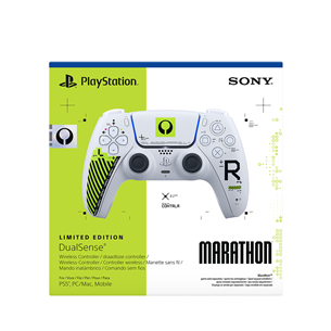 Sony DualSense Marathon Limited Edition, PlayStation 5, baltas/žalias - Žaidimų pultelis