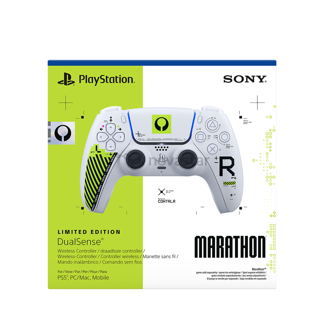Sony DualSense Marathon Limited Edition, PlayStation 5, baltas/žalias - Žaidimų pultelis