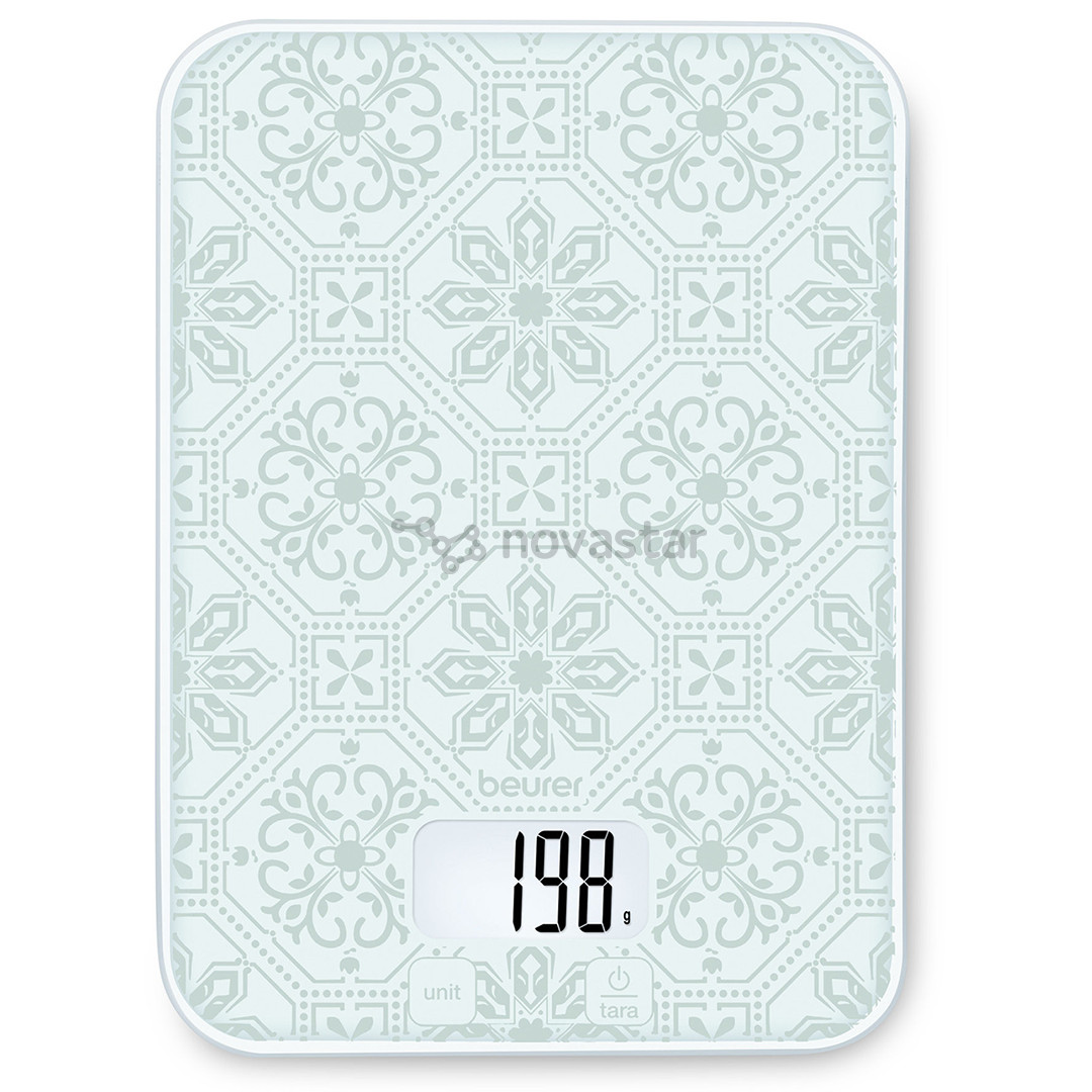 Beurer KS 19 Vintage, white/green - Kitchen scale
