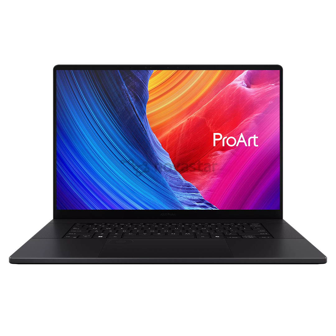 Asus ProArt P16, 16'', 4K UHD, OLED, 120 Hz, Ryzen AI 9, 64 GB, 2 TB, RTX 5080, W11P, ENG, nano black - Notebook
