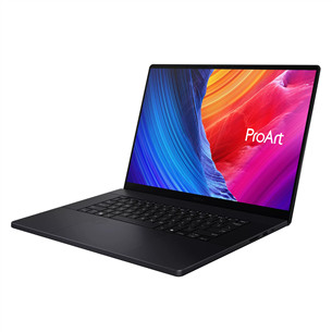 Asus ProArt P16, 16'', 4K UHD, OLED, 120 Hz, Ryzen AI 9, 64 GB, 2 TB, RTX 5080, W11P, ENG, nano black - Notebook