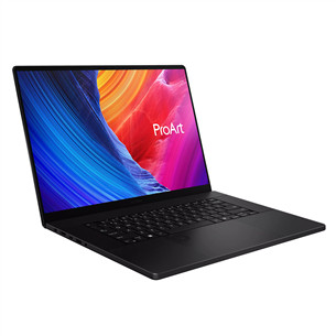Asus ProArt P16, 16'', 4K UHD, OLED, 120 Hz, Ryzen AI 9, 64 GB, 2 TB, RTX 5080, W11P, ENG, nano black - Notebook