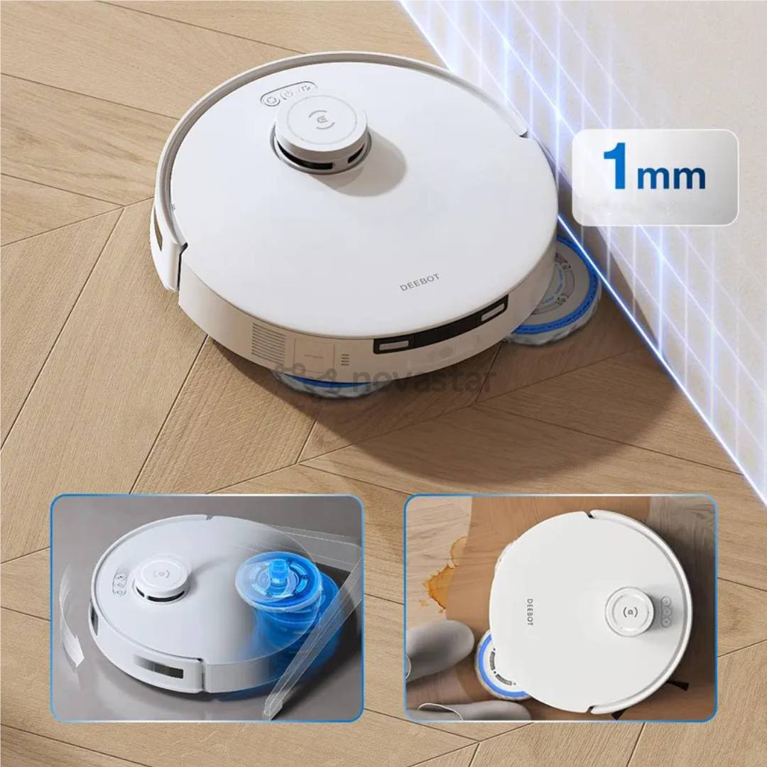 Ecovacs Deebot T30C PRO GEN 2, wet & dry, baltas - Dulkių siurblys robotas