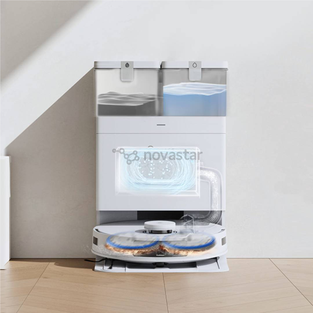 Ecovacs Deebot T30C PRO GEN 2, wet & dry, baltas - Dulkių siurblys robotas