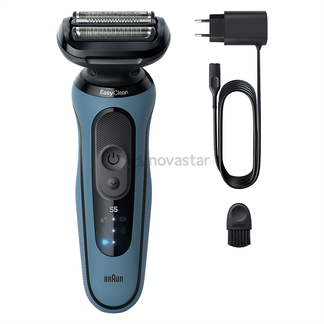 Braun Series 5, Wet & Dry, синий - Бритва