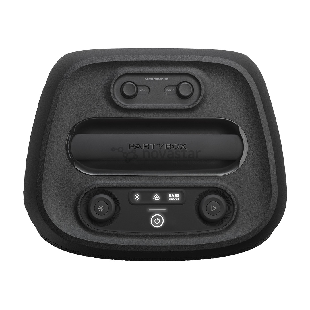 Nešiojama kolonėlė JBL Partybox Encore, 100 W, su mikrofonu, juoda