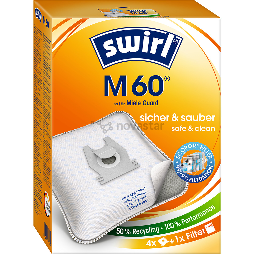 Swirl, 4 pcs - Dust bags