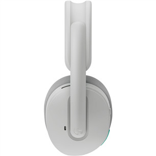 Logitech G325 LIGHTSPEED Wireless Gaming Headset, baltos - Belaidės ausinės