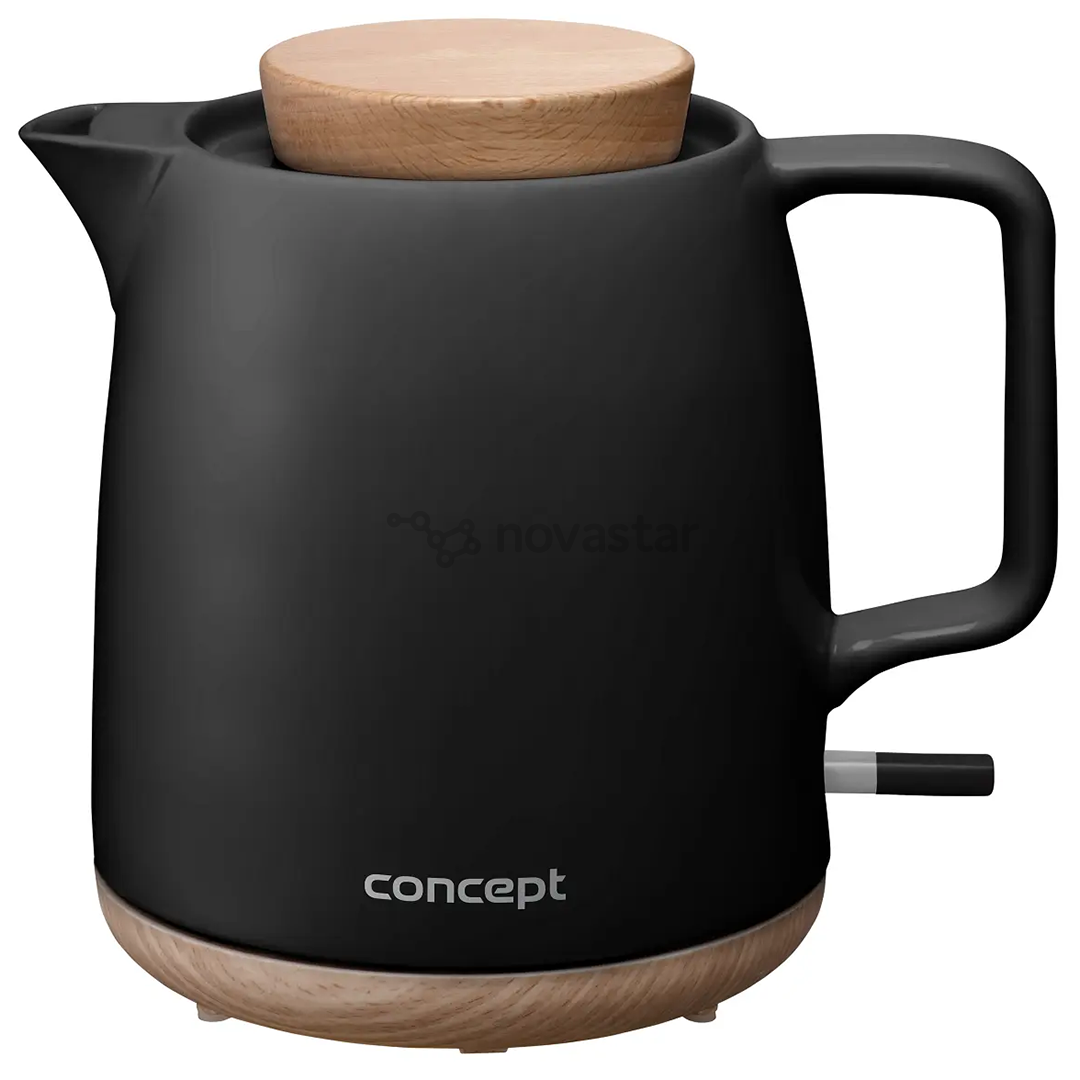 Concept, 1200 W, 1 L, black - Kettle