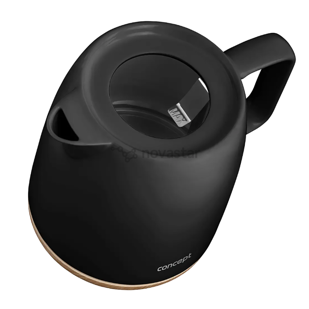 Concept, 1200 W, 1 L, black - Kettle
