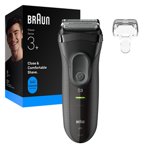 Braun Series 3+, серый - Бритва 3000GREY