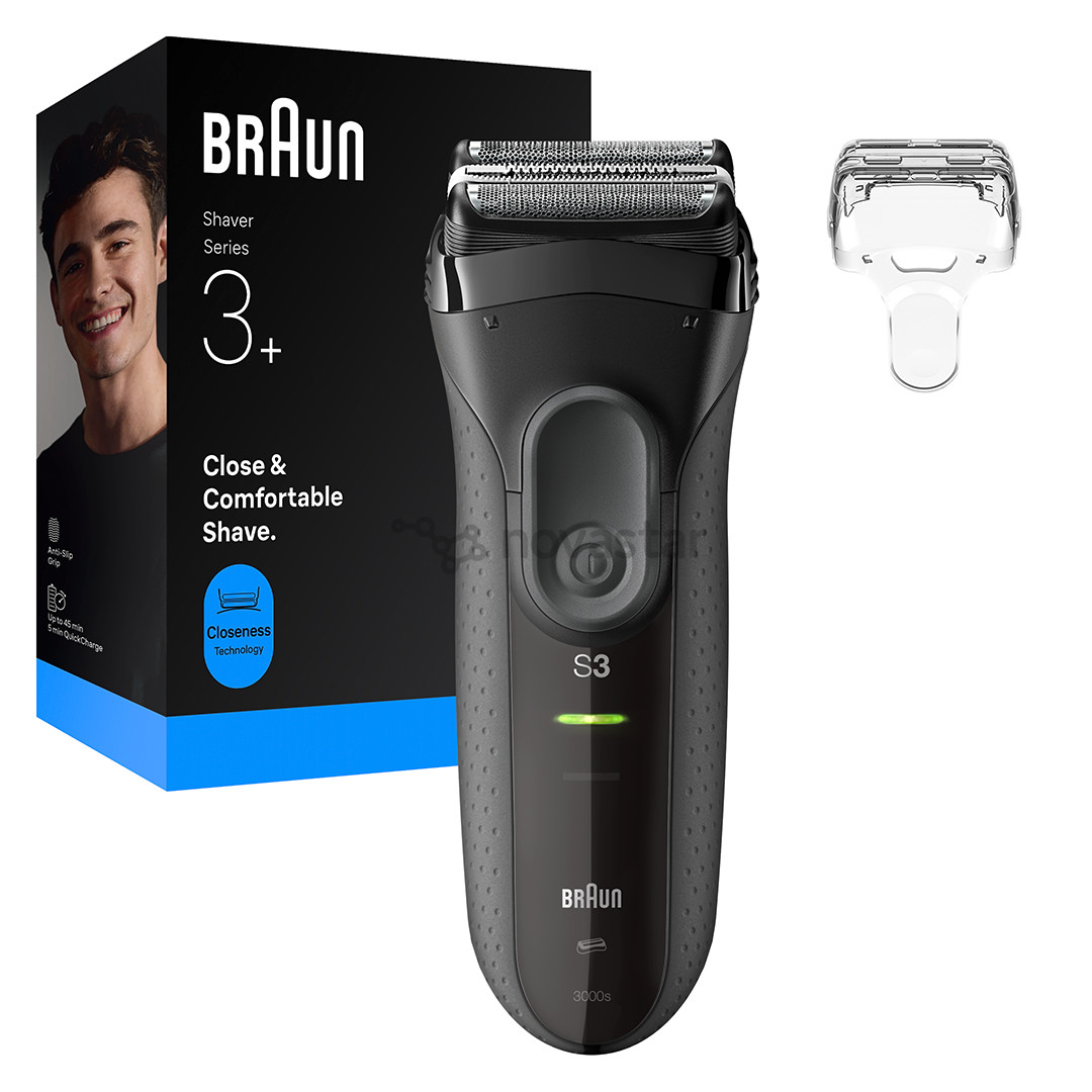 Braun Series 3+, grey - Shaver