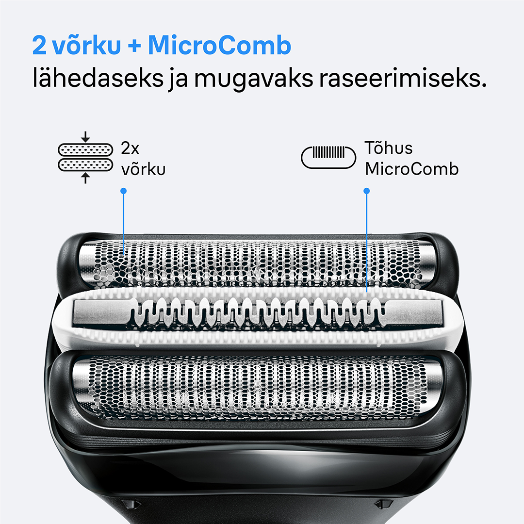 Braun Series 3+, серый - Бритва