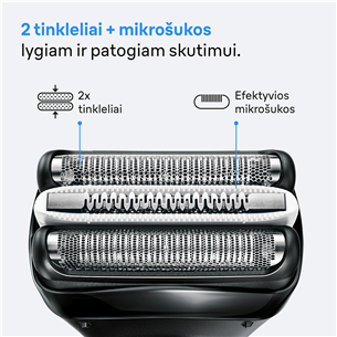 Braun Series 3+, серый - Бритва